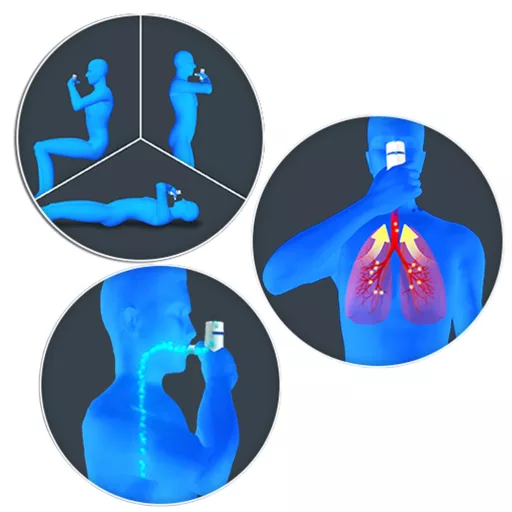 MedCare Pulmotrainer légzésjavító fehér