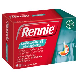 Rennie cukormentes rágótabletta 96 db
