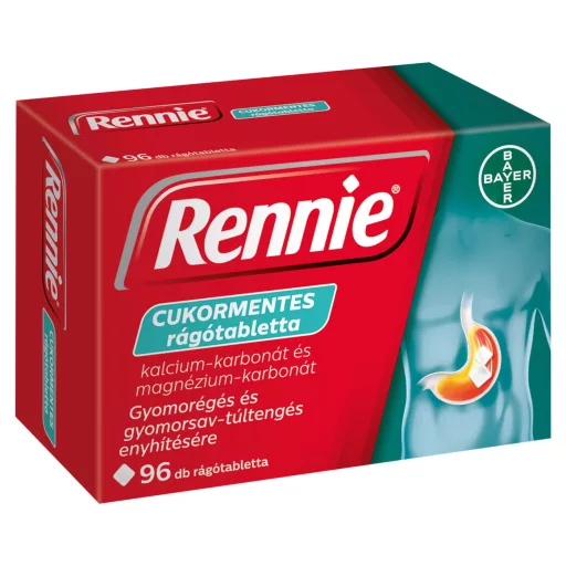 Rennie cukormentes rágótabletta 96 db