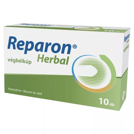 Reparon Herbal végbélkúp 10 db