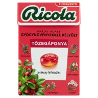 Ricola Cranberry gyógynövényes cukormentes cukorka 40 g