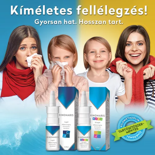 Rinomaris 0,5 mg/ml oldatos orrspray 10 ml