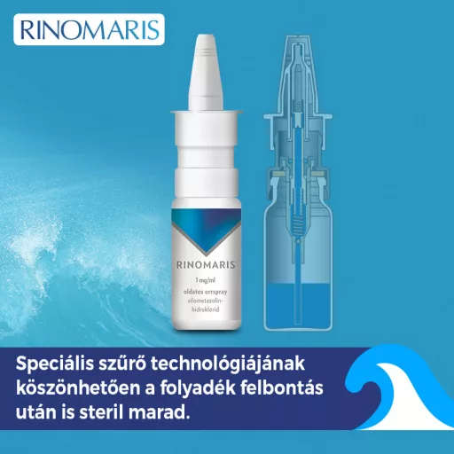 Rinomaris 1 mg/ml oldatos orrspray 10 ml