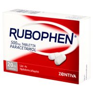 Rubophen 500 mg tabletta 20 db
