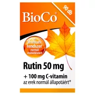 Bioco Rutin 50 mg +C-vitamin 100 mg tabletta 90 db