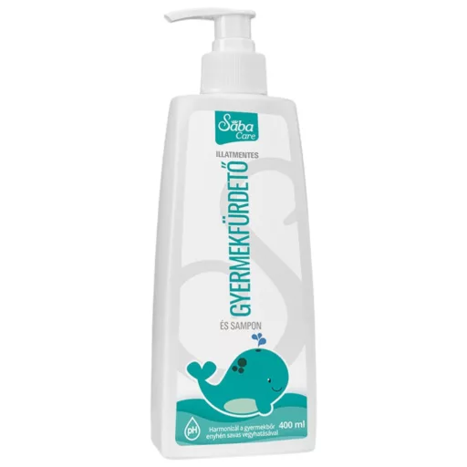 Sába gyermekfürdető és sampon 400 ml