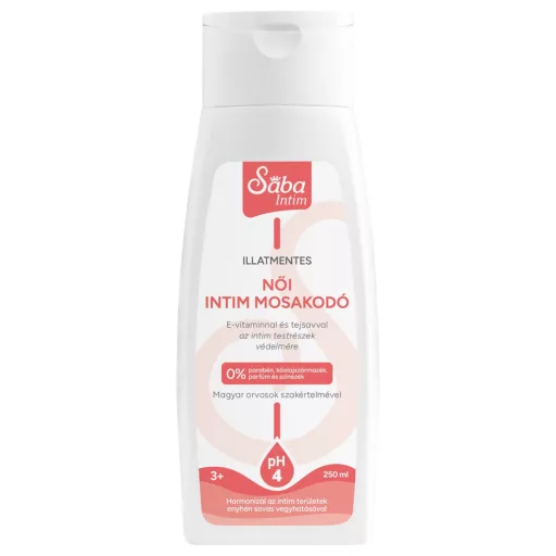 Sába női intim mosakodó illatmentes 250 ml