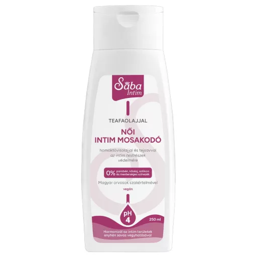 Sába Intim női mosakodó teafaolajjal 250 ml