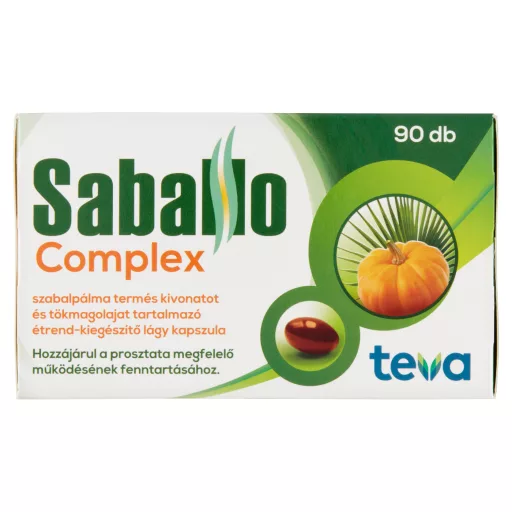 Saballo Complex étrend-kiegészítő lágy kapszula 90 db