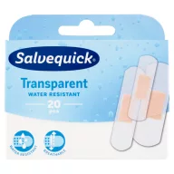Salvequick átlátszó különféle méretű sebtapasz 20 db