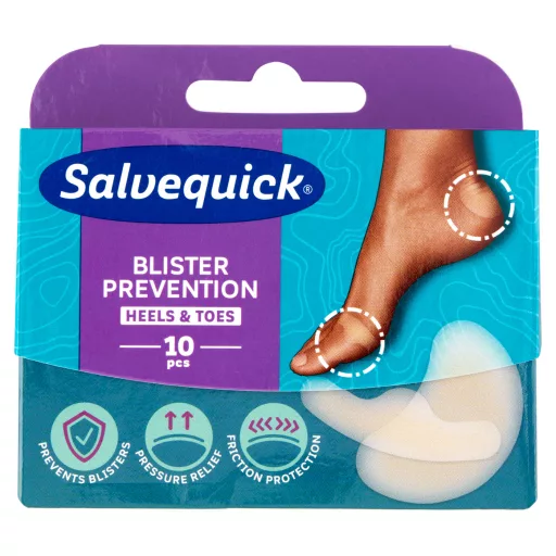 Salvequick tapasz hólyagra és horzsolásra vegyes méretben 10 db