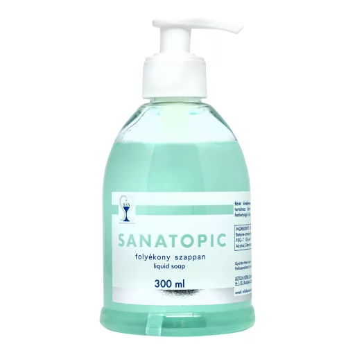 Sanatopic pumpás folyékony szappan 300 ml