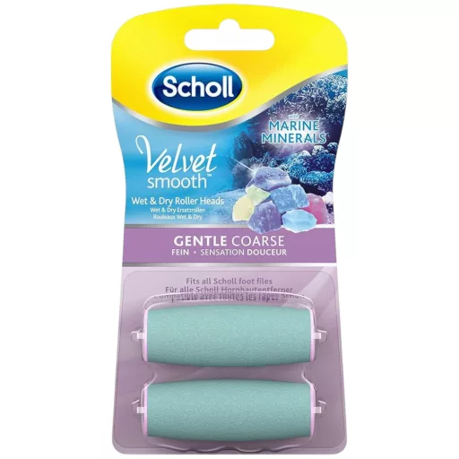 Scholl Velvet Smooth finoman érdes felületű forgófej 2 db 
