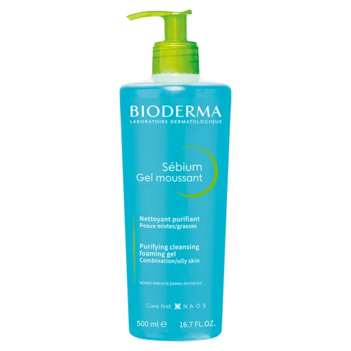 Bioderma Sébium Moussant habzó gél 500 ml