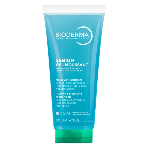 Bioderma Sébium Moussant habzó gél 200 ml