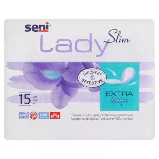Seni Lady Slim Extra inkontinencia betét 15 db