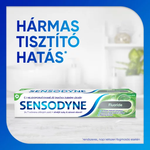 Sensodyne fluoridos fogkrém zöld menta ízben 75 ml