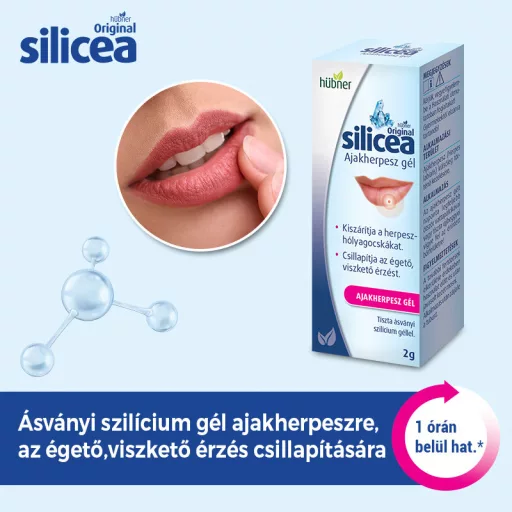 Hübner Silicea gél ajakherpeszre 2 g