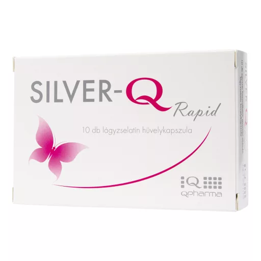 Silver-Q Rapid lágyzselatin hüvelykapszula 10 db