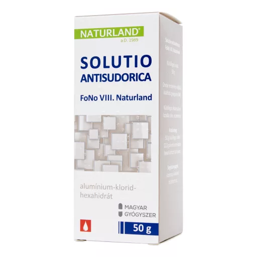 Naturland Solutio Antisudorica FoNo VIII. alumínium-klorid-hexahidrát 50 g