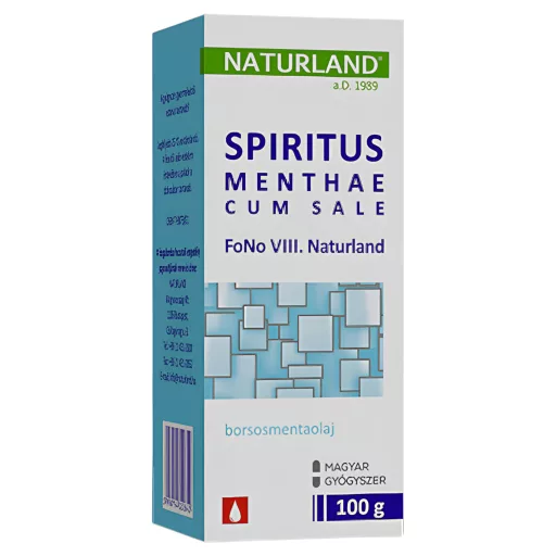 Naturland Spiritus Menthae Cum Sale FoNo VIII. borsosmentaolaj 100 G