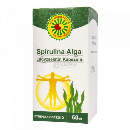 Bigstar Spirulina Alga 1000 mg kapszula 60 db