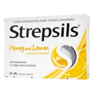 Strepsils Honey and lemon szopogató tabletta 24 db