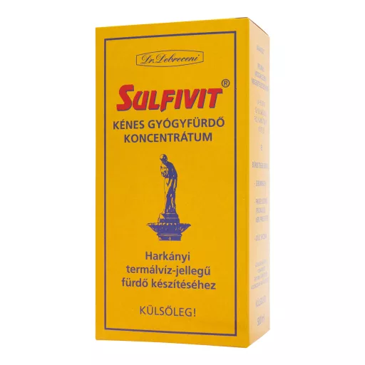 Sulfivit kénes gyógyfürdő koncentrátum 500 ml