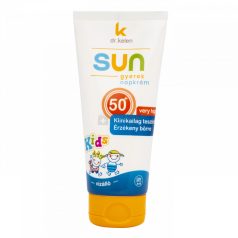 Dr. Kelen SunSave F50+ gyerek napkrém 100 ml