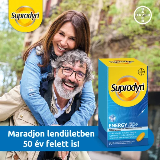 Supradyn Energia 50+ multivitamin filmtabletta 90 db