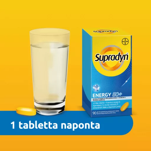 Supradyn Energia 50+ multivitamin filmtabletta 90 db