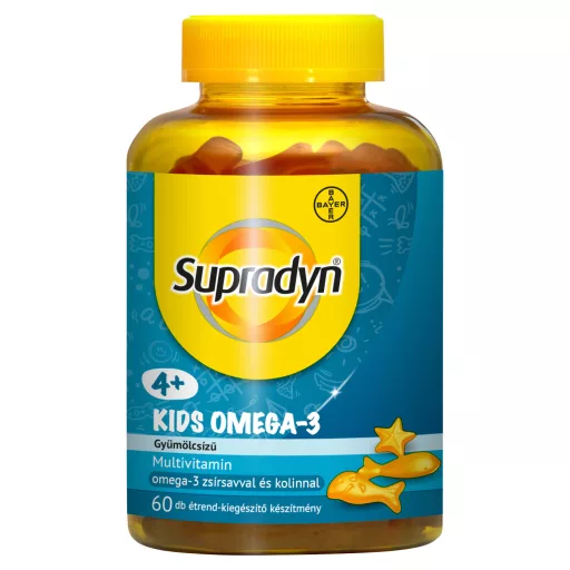 Supradyn Kids multivitamin Omega3 gumicukor 60 db