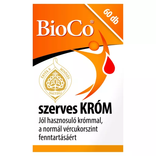 BioCo Szerves Króm tabletta 60 db