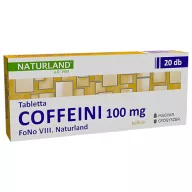 Naturland Coffeini 10 mg koffein 20 db