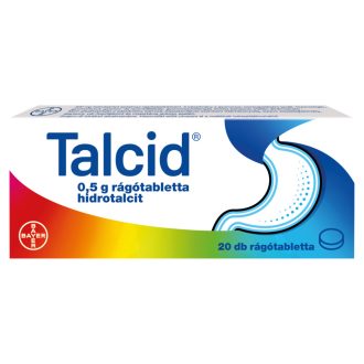 Talcid 0.5 g rágótabletta 20 db