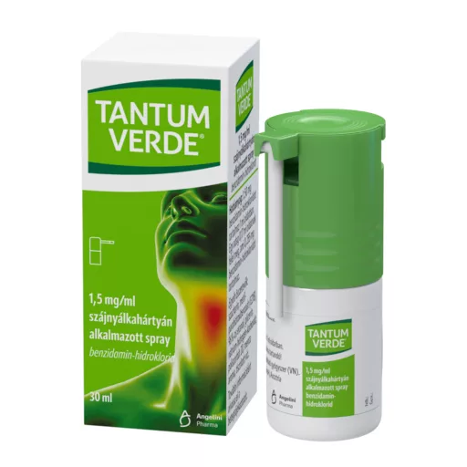 Tantum Verde 1,5 mg/ml szájnyálkahártyán alkalmazott spray 30 ml
