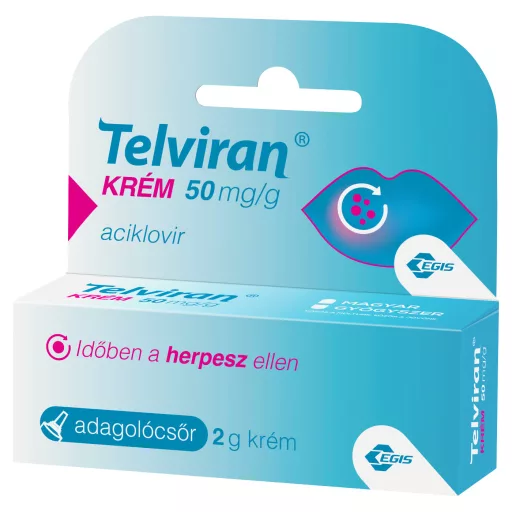 Telviran 50 mg/g krém 2 g