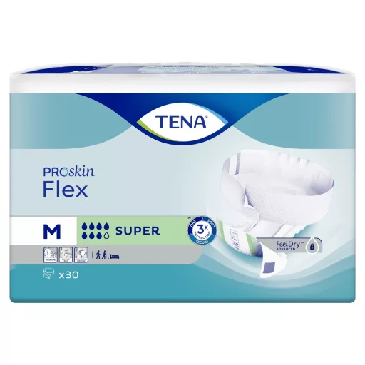 TENA Flex Super M nadrágpelenka 2000 ml 30 db