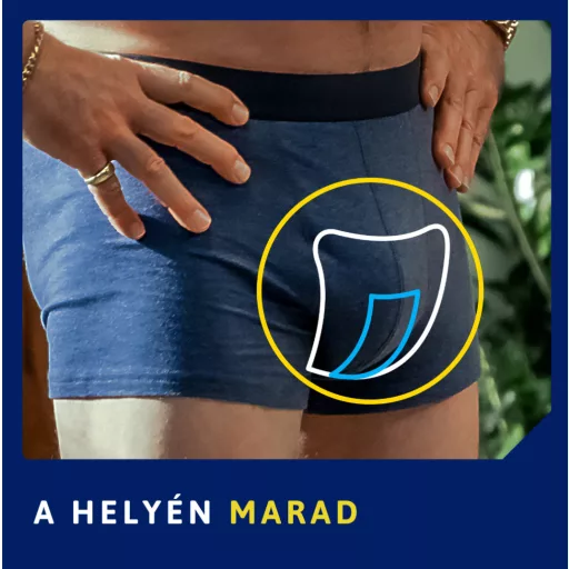TENA Men Active Fit Protective Shield inkontinencia betét férfiaknak 14 db