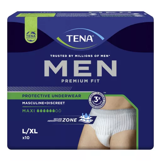 TENA Men Maxi inkontinencia alsónemű L/XL 10 db