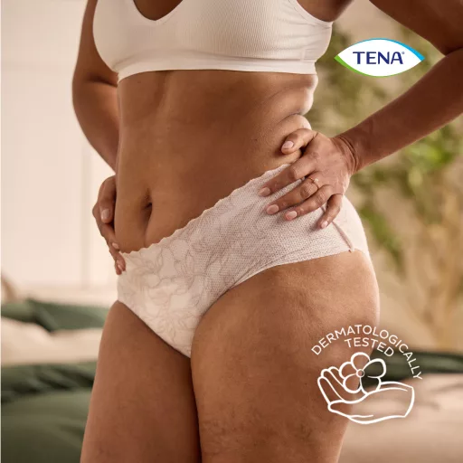 TENA Silhouette Plus inkontinencia fehérnemű fehér M 12 db