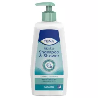TENA ProSkin pumpás 2in1 tusfürdő és sampon 500 ml