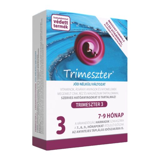 Trimeszter 3 Jódmentes várandósvitamin 60 db (7-9 hónap)