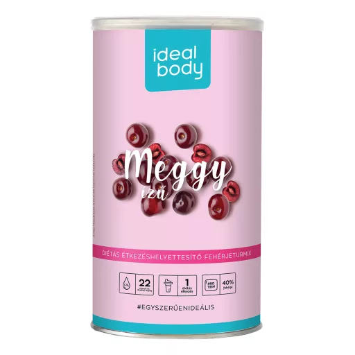 IdealBody  fehérje turmixpor 15 adag - meggy 525g