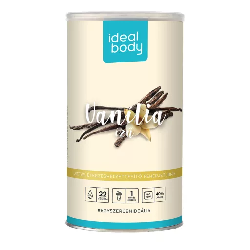 IdealBody  fehérje turmixpor 15 adag - vanília 525g