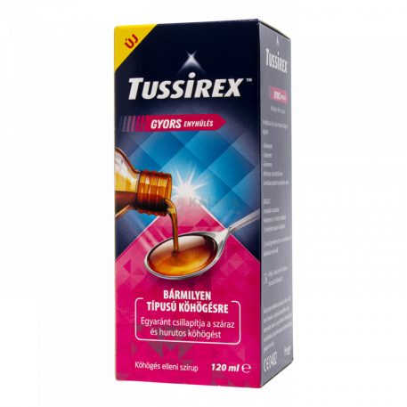 Tussirex köhögés elleni szirup 120 ml