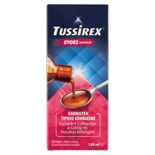 Tussirex köhögés elleni szirup 120 ml