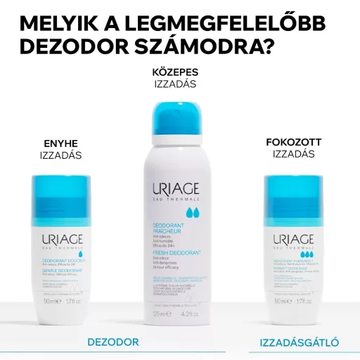 Uriage alumíniummentes golyós dezodor 50 ml