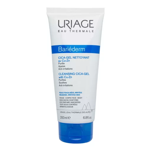 Uriage Bariéderm Cica CU-ZN mosakodó gél 200 ml