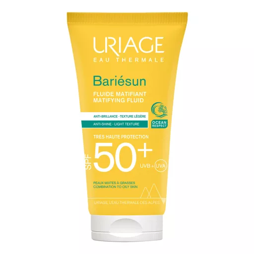 Uriage Bariésun Mat SPF50+ zsíros bőrre arckrém 50 ml
